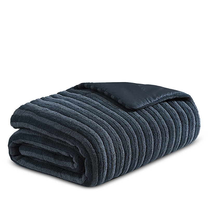 Sunday Citizen Snug Piped Comforter, Queen In Midnight