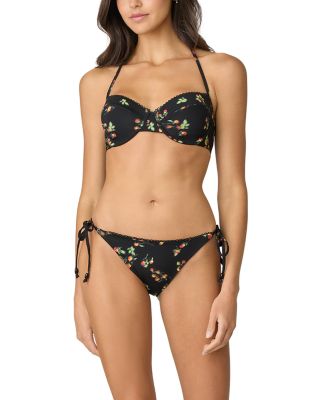 Shoshanna - Printed Underwire Bikini Top & Printed Bikini Bottom