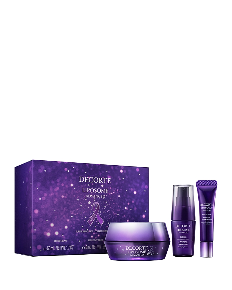 Decorte Liposome Advanced Repair Cream Purple Ribbon Set