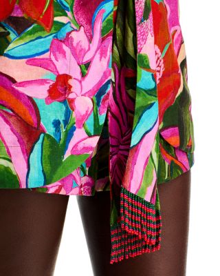 Jardin De Reve Floral Print Shorts