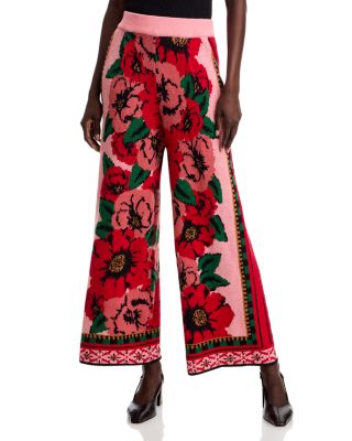 FARM Rio - Flower Tapestry Sweater Pants