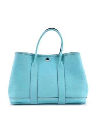 Pre-Owned Hermes 30 Garden Party Tote Leather