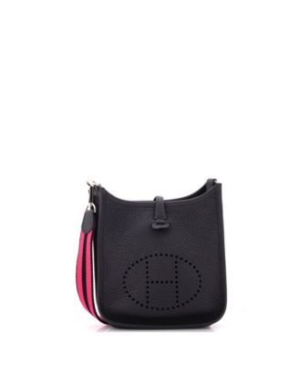 Pre-Owned Hermes Tpm Evelyne Bag Gen Iii Clemence