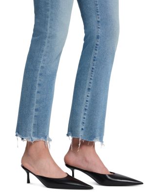 Daisy Ankle Bootcut Destructed Jeans in Amuse Me