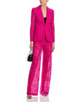 Livvy Lace Straight Leg Trousers