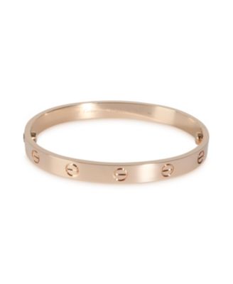 Pre-Owned Cartier Love 18k Rose Gold Bracelet