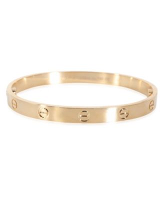 Pre-Owned Cartier Love 18k Yellow Gold Bracelet