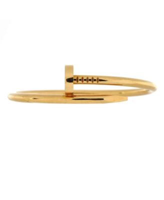 Pre-Owned Cartier Classic Juste un Clou Bracelet 18K Gold