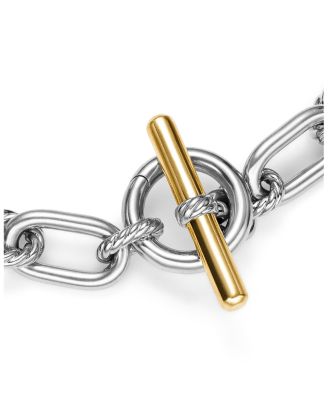 DY Madison Toggle Chain Necklace with 18K Yellow Gold, 20" 