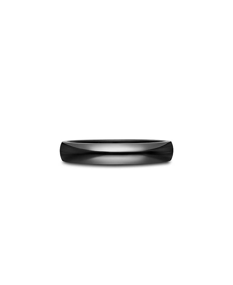 David Yurman Men's Black Titanium 4mm Classic Band