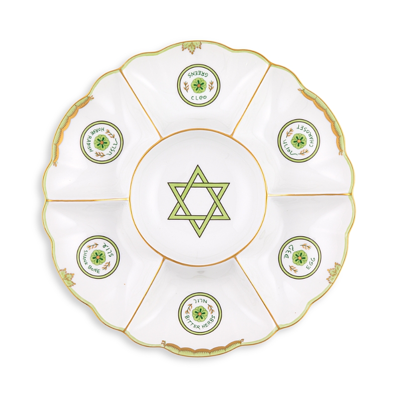 Herend Seder Plate In Multi
