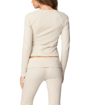 Kaeli Stripey Long Sleeve T Shirt