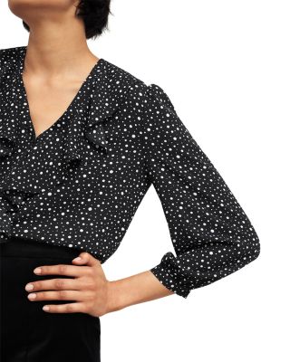 May Ruffle Front Blouse