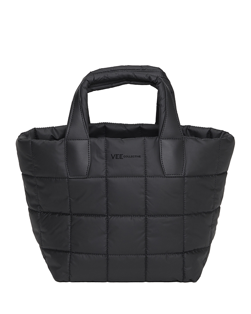 Vee Collective Porter Tote Small In Matte Black