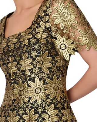 MILLY Ilisa Lace Godet Mini Dress | Bloomingdale's Women