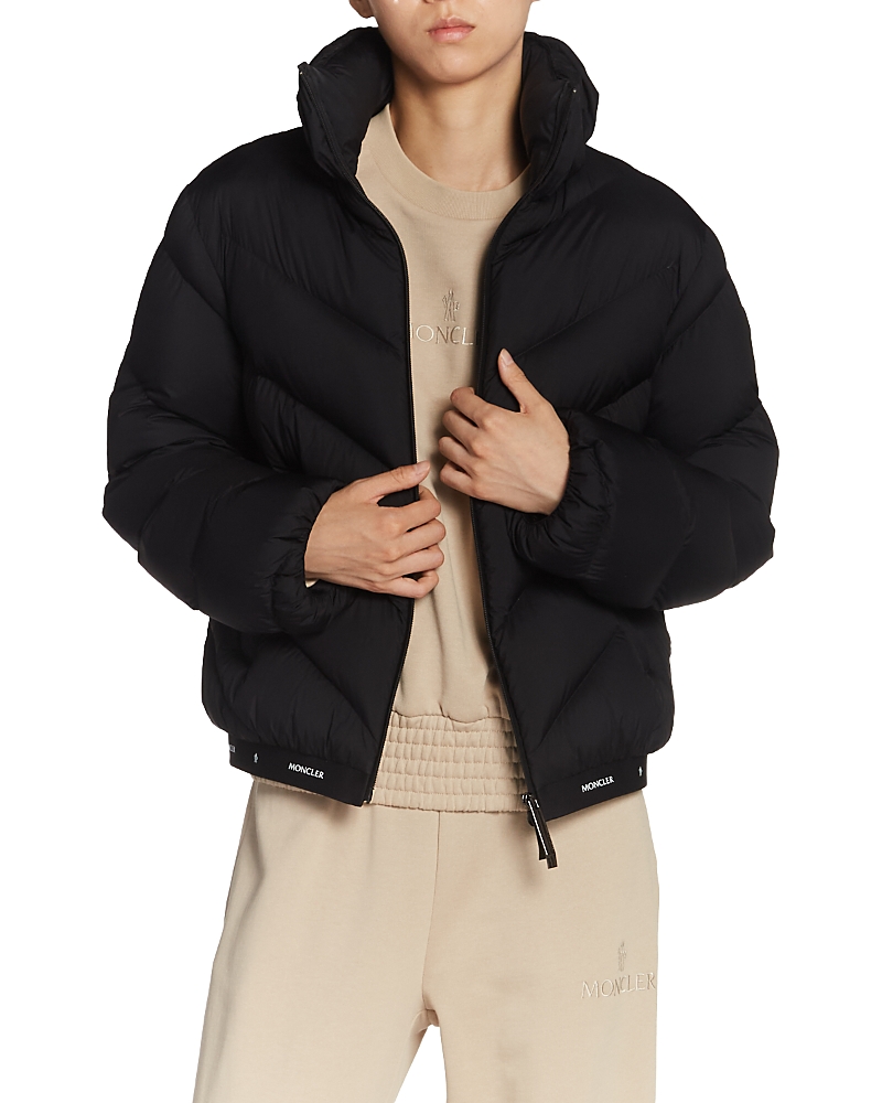 Moncler Grignan Down Jacket In Black