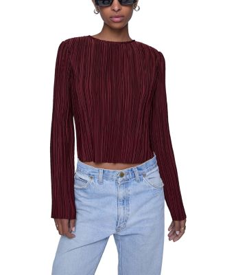  Calista Pleated Top