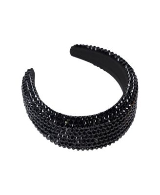 Girls' Colored Rhinestone Puff Headband - Kid