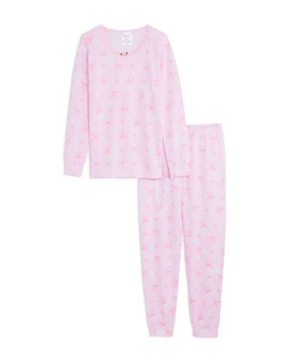 Esme Girls' Long Sleeved Printed Pajama Set - Little Kid