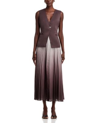 Lauren Mixed Media Dress