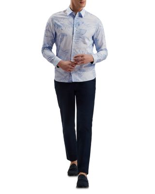 Walesby Regular Fit Floral Print Shirt