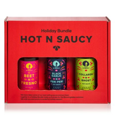 Hot N Saucy - Hot Sauce Holiday Bundle, 3 Piece