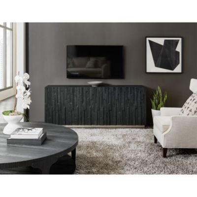 Shou Sugi Ban Entertainment Console