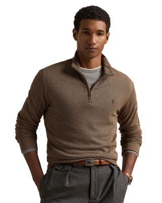 Polo Ralph Lauren Herringbone Quarter Zip Shirt