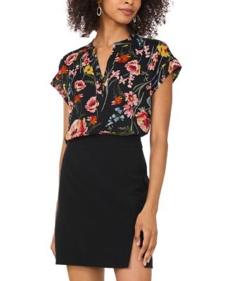 VINCE CAMUTO - Floral Print Blouse