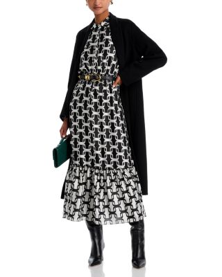 Smocked Long Sleeve Dress