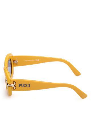 Geometric Sunglasses, 52mm