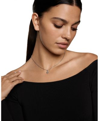 Star of David Pendant Necklace in Sterling Silver, 9.6mm