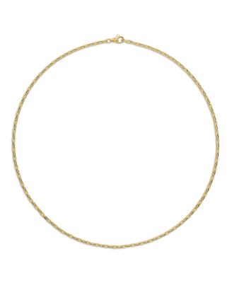 Men's DY Madison&reg; Chain Necklace in 18K Yellow Gold, 3mm