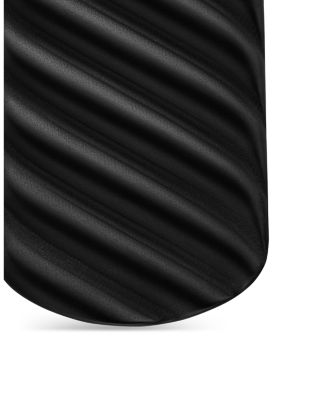 Men's Sculpted Cable Tag in Black Titanium, 27mm
