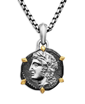 Sterling Silver & 18K Yellow Gold Zodiac Virgo Amulet Enhancer