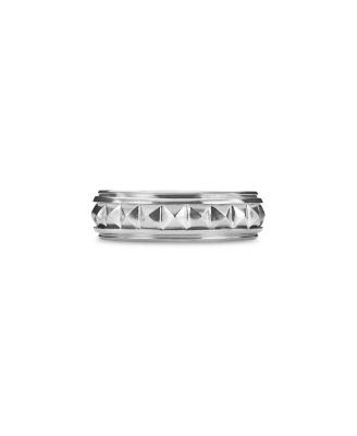 David Yurman - Men's Sterling Silver Pyramid Band