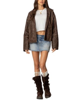 Oversized Washed Jacket