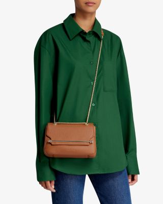 East/West Soft Mini Leather Convertible Crossbody