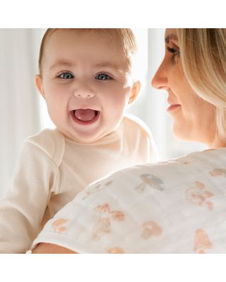 Muslin Reversible Burpy Bibs, 2 Pack