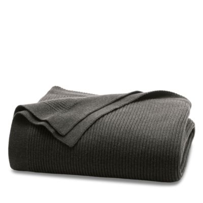 Boll & Branch Ribbed Knit Throw Blanket, 50 x 70