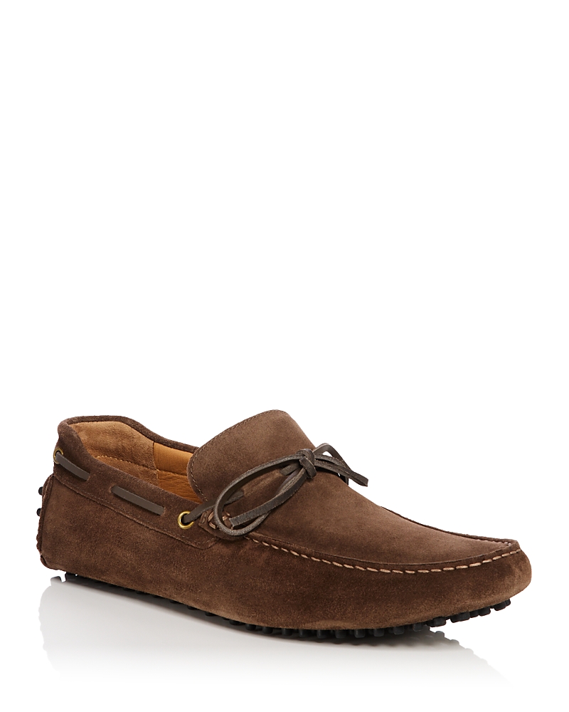 The Men's Store At Bloomingdale's Men's Slip On Driving Shoes - Exclusive In Brown Suede