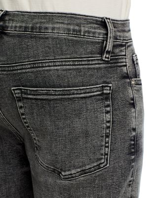 Jet Set Modern Slim Straight Jeans in Silent Black