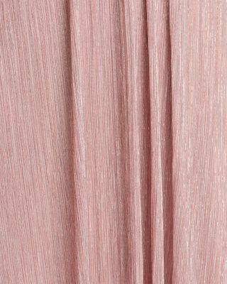 Shimmering Cutout Halter Gown