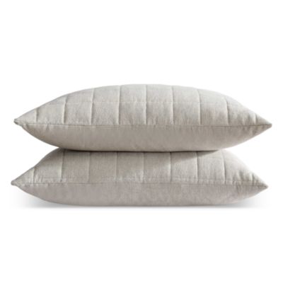 Melange Flannel Standard Sham, Pair