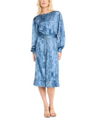 Luxely - Belted Midi Dress