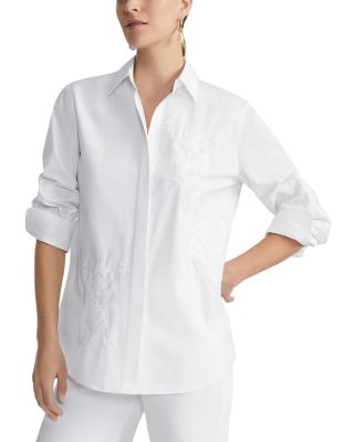 Lafayette 148 New York - Baroque Embroidered Shirt