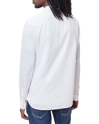 Amante Cotton Heart Logo Patch Slim Fit Shirt