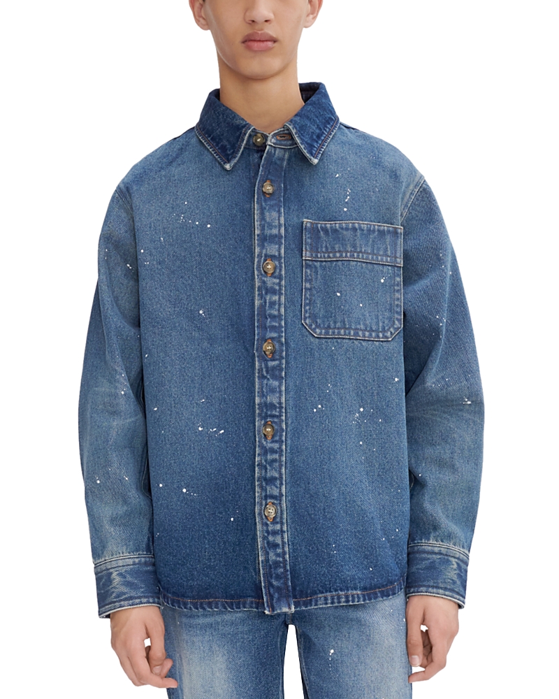A.p.c. A. p.c. Basile Long Sleeve Denim Overshirt