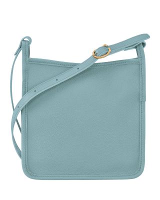 Le Foulonn&eacute; Small Zip Leather Crossbody