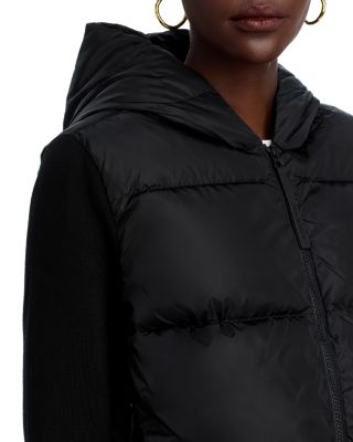 Hybridge Quilted Knit Hoody Jacket